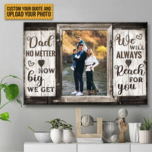 Custom Photo - The Onlything Better Than Is Our Children Having You as Their Daddy - Personalized Custom Canvas - Father's Day Canvas