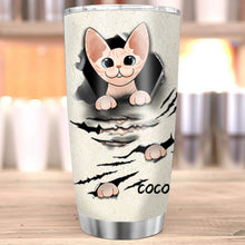 Personalized Tumbler Cup Cats Lovers Custom Tumbler