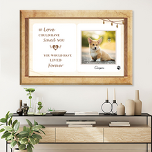 Custom Photo - Always On My Mind Forever In My Heart - Gift For Pet Lover - Personalized Custom Canvas