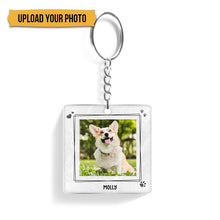 Personalized Custom Dog Keychain Dog Memorial Gifts - Personalized Keychains - Pet Memorial Gifts