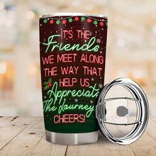 Here's To Another Year Of Bonding Over Alcohol Christmas Best Friends - Bestie BFF Gift - Personalized Custom Tumbler