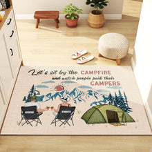 Home Is Where We Park It - Personalized Custom Doormat - Gift For Camping Lovers