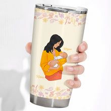 Mother Child Forever Linked Together - Gift For Mom - Personalized Custom Tumbler