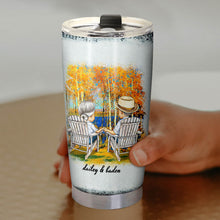 When We Get To The End Of Our Lives Together Husband Wife - Gift For Old Couples - Personalized Custom Tumbler