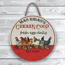 Personalized Chicken Coop God Says Customized Classic Door Signs
