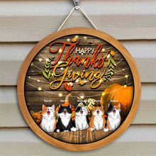 Thanksgiving Signs, Gifts For Cat Lovers, Fall Custom Wooden Signs , Cat Mom Gifts