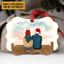 Old Couple - Custom Ornament - Personalized Christmas Ornament