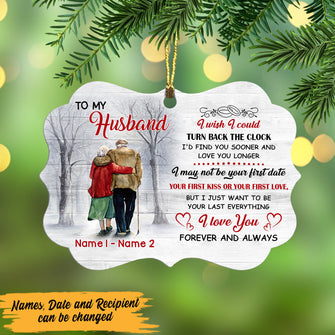 Couple Christmas Ornament - I Love You Forever And Always
