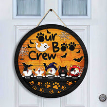 Halloween Welcome Door Signs, Halloween Costume Welcome Signs, Our Boo Crew
