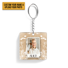 Custom Photo - Personalized Custom Keychain Always Loved, Never Forgotten, Forever Missed - Upload Image, Acrylic Keychain