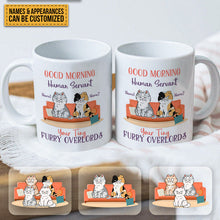 Good Morning Human Servant - Pet Mug - Gifts For Cat Lovers Personalized Custom Cat Mug