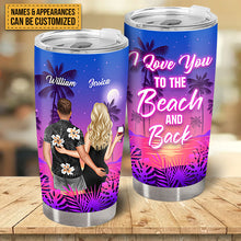 So Many In The Sea Yet I Found You And You Found Me - Gift For Couples - Personalized Custom Tumbler