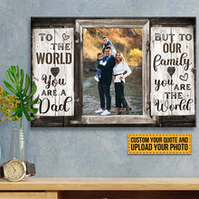Custom Photo - The Only Thing Better Than Is Our Children Having You as Their Daddy - Personalized Custom Canvas - Father's Day Canvas