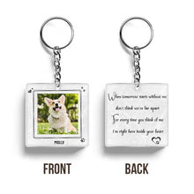 Personalized Custom Dog Keychain Dog Memorial Gifts - Personalized Keychains - Pet Memorial Gifts
