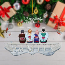 Someone We Love Is In Heaven - Personalized Acrylic Ornament - Christmas Memorial Gift For Family Members, Brothers, Sisters, Mom, Dad