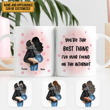 You're The Best Thing I've Ever Found On The Internet - Personalized Mug