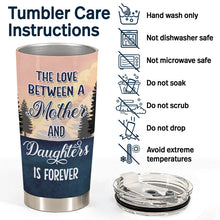 Mother And Daughter Linked Together - Personalized Custom Tumbler