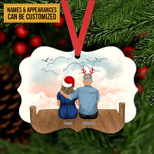 Old Couple - Custom Ornament - Personalized Christmas Ornament