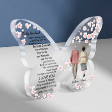 To You My Love - Personality Customized Acrylic Plaque - Gift For Couple - Valentine's Day Gift For Husband Wife