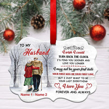 Couple Christmas Ornament - I Love You Forever And Always