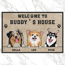 No Need To Knock I Know You Are Here - Personalized Custom Doormat - Dog Doormat - Gift For Dog Lovers