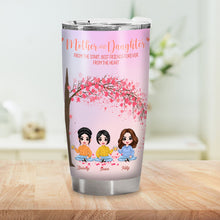 Mother Daughter Forever Linked Together - Mother's Day Gift - Personalized Custom Tumbler