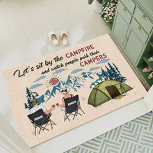 Home Is Where We Park It - Personalized Custom Doormat - Gift For Camping Lovers