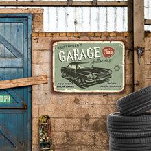 Personalized Auto Mechanic Garage Vintage Car You Work From Home Customized Classic Metal Signs-CUSTOMOMO