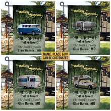 Personalized Camping Making Memories Custom RV Customized Flag