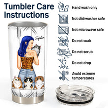 Best Cat Mom Ever - Gift For Cat Lovers - Personalized Custom Tumbler