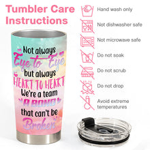 Bestie Custom Tumbler Besties Forever A Bond Can't Be Broken Personalized Best Friend Gift