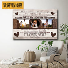 Custom Photo - You Are Such An Important Person In My Life - Gift For Mom -  Personalized Custom Canvas Wall Art