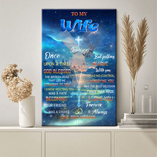 I Knew Meeting You Was A Fate - Custom Personalized Canvas Wall - Gift For Couple