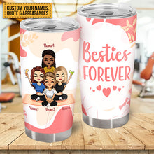 Best Friends Are The Sisters We Choose For Ourselves - Bestie Tumbler - Gift For Besties Personalized Custom Tumbler