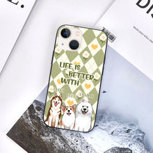 Life Is Better With Puppies - Pet Phone Case - Gift For Pet Lovers Personalized Custom Phone Case