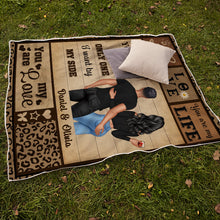 You Are The Only One I Want By My Side - Couple Blanket - Gift For Couples Personalized Custom Fleece Flannel Blanket