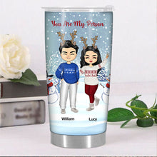 Work Made Us Colleagues - Christmas Gift For Co-worker - Personalized Custom Tumbler