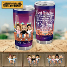 Hangovers Are Temporary But Drunk Stories Are Forever - Besties Tumbler - Gift For Best Friend - Gift For Girl