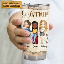 We Are A Small Gang - Personalized Tumbler Cup - Birthday Gift For Friends, Besties, Trippin', Traveling, Girl Crew, Vacation