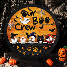 Halloween Welcome Door Signs, Halloween Costume Welcome Signs, Our Boo Crew