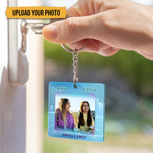 Custom Photo Personalized Custom Acrylic Keychain Funny, Anniversary, Birthday Gifts For Colleagues