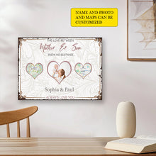 The Love Between Mother & Son Know No Distance - Customized Metal Sign - Mother's Day Gift