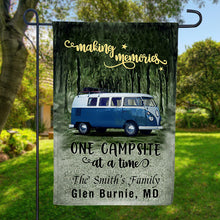 Personalized Camping Making Memories Custom RV Customized Flag