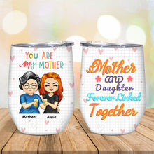 Mother and Children Forever Linked Together - Gift For Mom - Mother's Day Gift Personalized Custom Tumbler