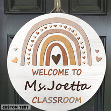 Teacher Door Sign | Teacher Name Sign | Back To School | Teacher Sign For Door | Welcome Sign | Door Hanger | Teacher Appreciation gift