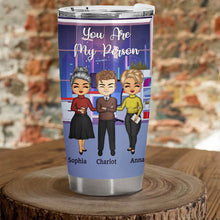 Work Made Us Colleagues Friends - BFF Bestie Gift - Personalized Custom Tumbler