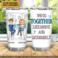 Here's To Another Year Of Bonding Over Alcohol White Best Friends - Bestie BFF Gift - Personalized Custom Tumbler