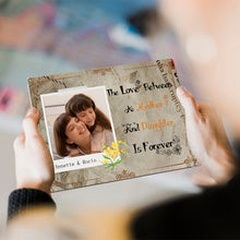 The Love Between Mother and Daughter Is Forever - Customized Metal Sign - Mother's Day Gift
