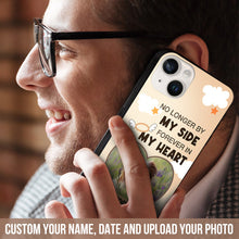 No Longer By My Side Forever In My Heart - Memorial Gift For Cat Dog Lover - Customized Gift - Personality Customized Phone Case