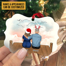 Old Couple - Custom Ornament - Personalized Christmas Ornament